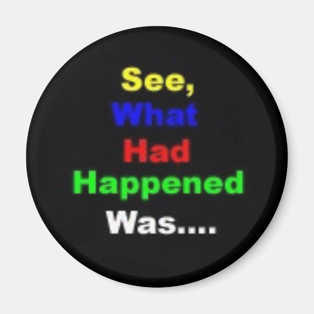 Entschuldigung Magnet (Vorne)