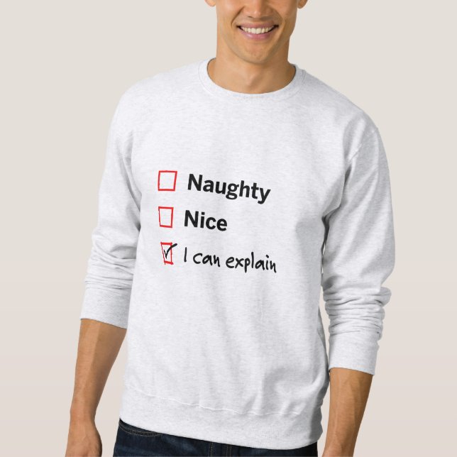 Entschuldigung Sweatshirt (Vorderseite)