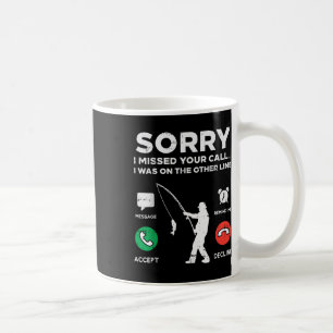Entschuldigung Verpasster Anruf Andere Leitung Ang Kaffeetasse