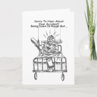 Entschuldigung, von Ihrem Unfall zu hören Karte