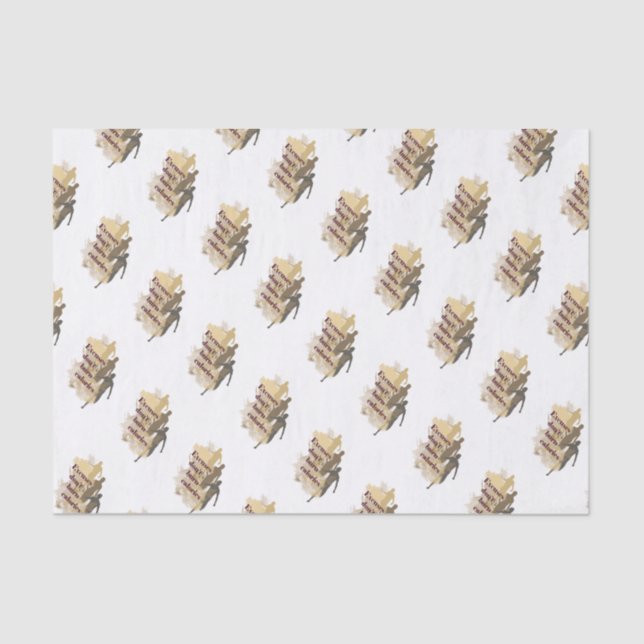 Entschuldigungen für Kalorien Zitat zur inspiriere Seidenpapier (Vorderseite)