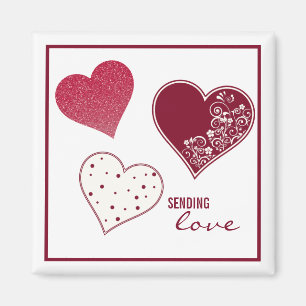 Entsende Liebe, Valentine Magnet