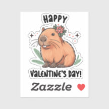 Entsendung der Capybara-Liebe zum Valentinstag