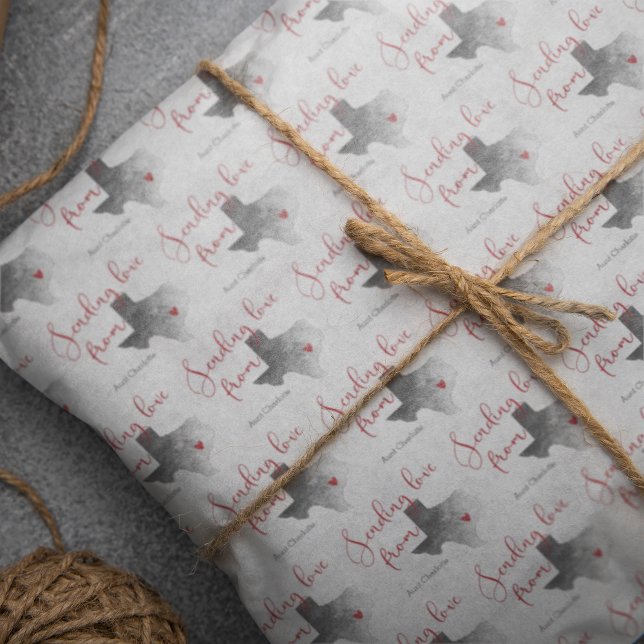 Entsendung von Liebe aus Texas - Valentinstag Seidenpapier (Von Creator hochgeladen)