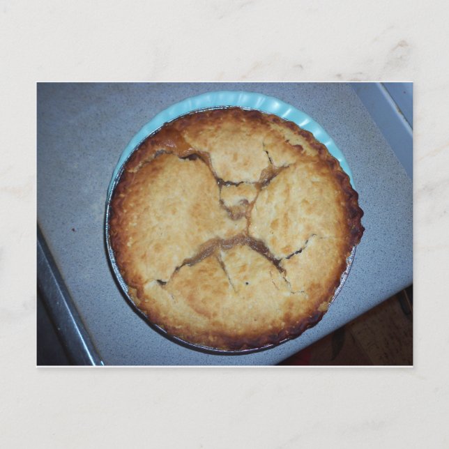 Entsetzlicher Kuchen Postkarte (Vorderseite)