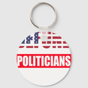 Entsorge Politiker Schlüsselanhänger