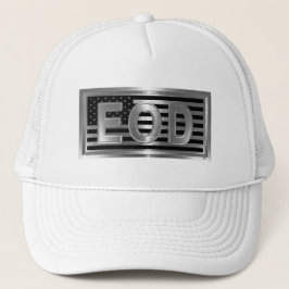 Entsorgung explosiver EOD-Stoffe Truckerkappe