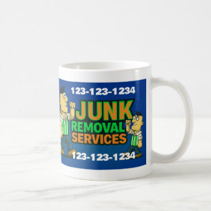 Entsorgungsdienste Reinigung von Mülltransport Kaffeetasse