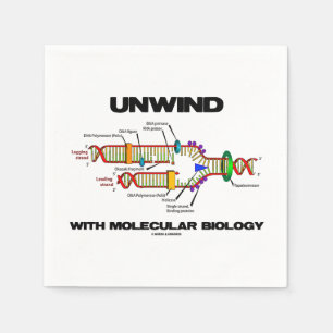 Entspaltung bei molekularer Biologie-DNA-Replikati Serviette