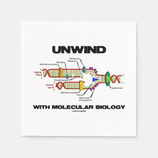 Entspaltung bei molekularer Biologie-DNA-Replikati Serviette
