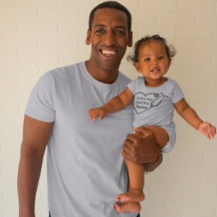 Entspann dich, mein Vater ist Krankenpfleger Herz Baby Strampler