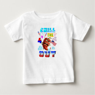 Entspanne dich am 4. baby t-shirt