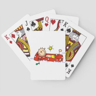 Entspannen bei Luftmatratzen Spielkarten