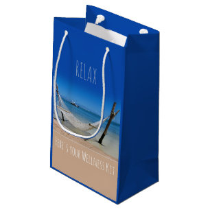 Entspannen - Hier ist Ihr Wellness-Kit Geschenk Ta Kleine Geschenktüte