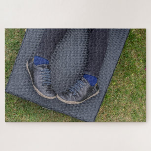 Entspannen im Gras Puzzle