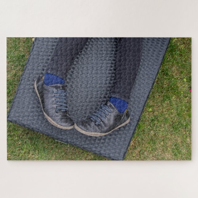 Entspannen im Gras Puzzle (Horizontal)