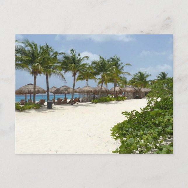 Entspannen in Cozumel Postkarte (Vorderseite)
