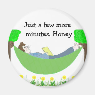 Entspannen in der Hängematte Magnet