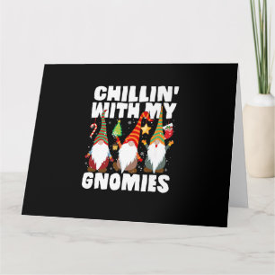 Entspannen mit meinen Gnomchen Lustiger Gnom Weihn Karte