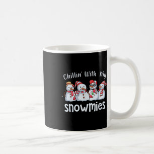 Entspannen mit meinen Schneefreunden Weihnachts-Py Kaffeetasse