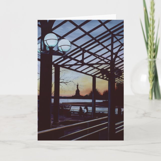 Entspannen Sie am Geburtstag von Freedom, Ellis Is Karte (Vorderseite)