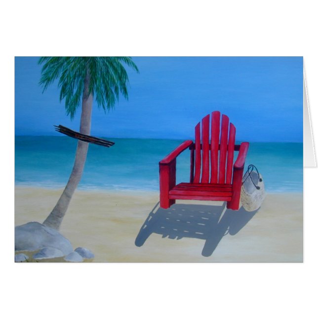 Entspannen Sie am Strand (Vorderseite (Horizontal))