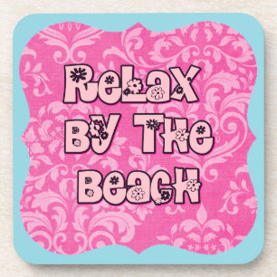 Entspannen Sie am Strand Getränkeuntersetzer