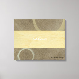 Entspannen Sie bei der modernen Kunst Leinwanddruck