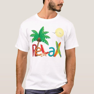 Entspannen Sie sich am Strand T-Shirt