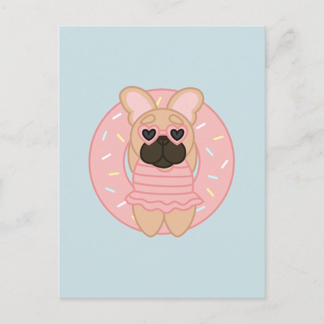 Entspannen Sie sich bei der Sommerkleidung Französ Postkarte (Vorderseite)