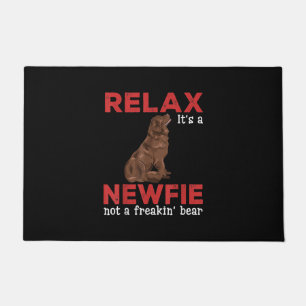 Entspannen Sie sich bei einem Drink Niedlicher J Fußmatte