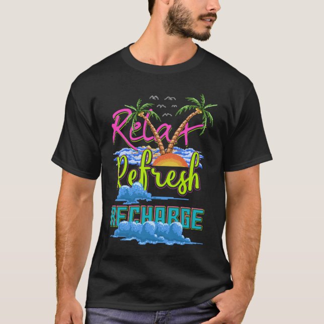 Entspannen Sie sich bei einem Relax Relax Relax Ur T-Shirt (Vorderseite)