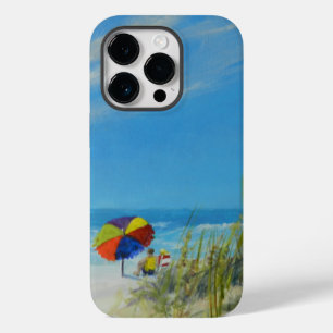 Entspannen Sie sich bei einer privaten Strandkunst Case-Mate iPhone 14 Pro Hülle