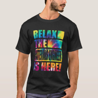 Entspannen Sie sich beim Materialingenieur. T-Shirt