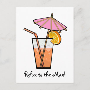 Entspannen Sie sich beim Max! Postkarte
