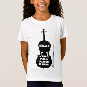 Entspannen Sie sich beim Violin Player T-Shirt