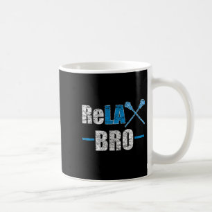 Entspannen Sie sich Bro Funny Lacrosse Player Zita Kaffeetasse