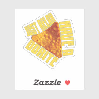 Entspannen Sie sich einfach bei einer Ruhepause Aufkleber