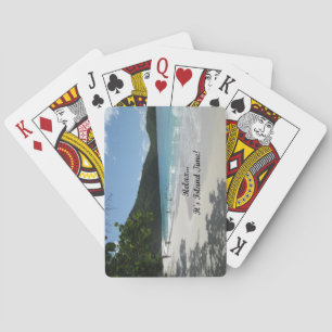 Entspannen Sie sich...Es ist Island Time! Spielkarten