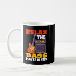 Entspannen Sie sich im Bass Player bei Bass Guitar Kaffeetasse