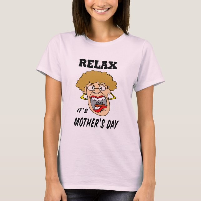 Entspannen Sie sich im Shirt der Mutter (Vorderseite)