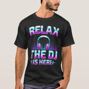 Entspannen Sie sich in DJs Disc Jockey Music Playe T-Shirt