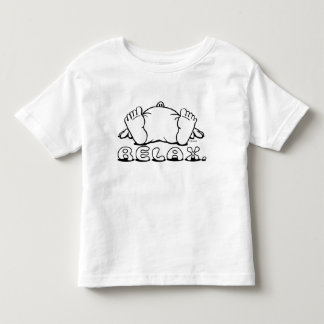 Entspannen Sie sich Kinder T Kleinkind T-shirt