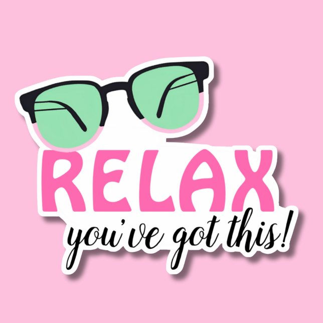 Entspannen Sie sich, Sie haben diese wasserdicht G Aufkleber (Von Creator hochgeladen)