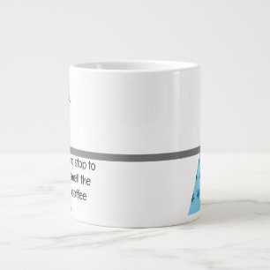 Entspannen Sie sich stoppen, um den Kaffee Tasse z