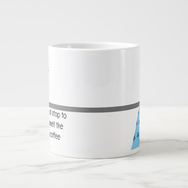 Entspannen Sie sich stoppen, um den Kaffee Tasse z (Vorderseite)