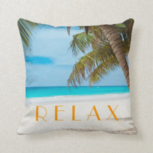 Entspannen Sie sich tropisches Strand-Kissen Kissen