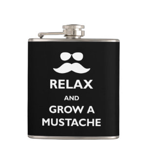 Entspannen Sie sich und wachsen Sie einen Flachmann