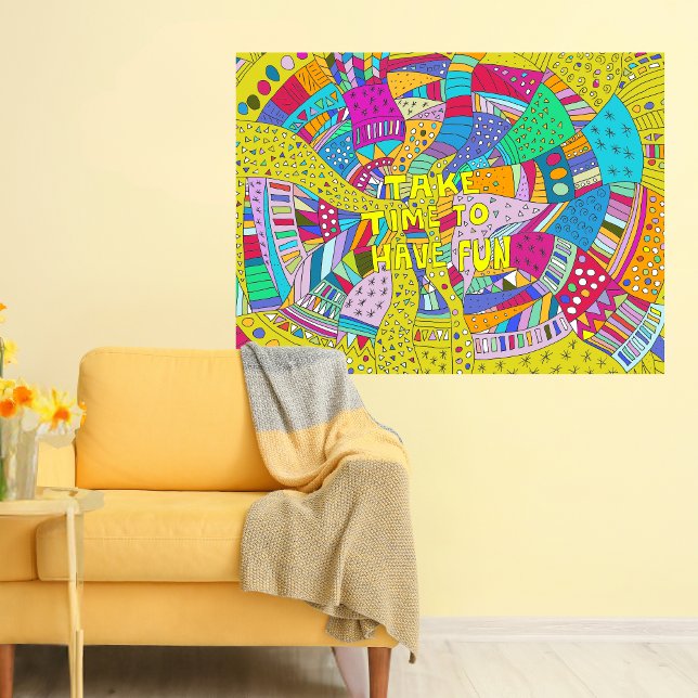 Entspannen und Spaß haben Chill Out Redewendungen Poster (Von Creator hochgeladen)