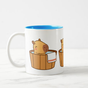 Entspannende Capybara-Tasse Chill Vibes Animal C Zweifarbige Tasse